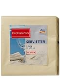 Profissimo Serviette champagner, 3er Pack (3 x 30 Stück)