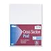 TOPS Cross Section Pad, 1 Pad, 5 Squares/Inch, Quadrille Rule, Letter Size, White, 50 Sheets/Pad, 1 Pad (35051)