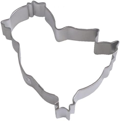 Chick Tin Cookie Cutter 4" B1212x