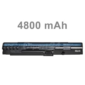 Batterie d'ordinateur portable pour Acer Aspire One A110L A150L A150X AoA110-1295 AoA110-1722 AoA150-10 D150 D250 ZG5 531 compatible avec UM08A71 UM08A72 UM08A73 UM08A74 UM08B71 UM08B72 UM08B73 UM08B74 LC.BTP00.017 LC.BTP00.018 934T2780F. D'e-port24�
