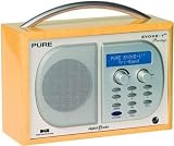 Pure Evoke 1XT Prestige Triband DAB Radio - Bird's Eye Maple