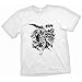 T-Shirt - Batman Fledermaus DC Comics - Weiß - Damen - Größe 38 / M / UK 12