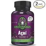 SAMBAZON Acai Capsules, 75-Count Bottle (Pack of 2)