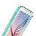 S6 Case, Galaxy S6 Case - Corner Full Protection Hard PC Plastic [2nd Generation] [Ultra Slim] [Shock-Absorption] [Anti-Scratch] Smooth Surface TURATA® Case for Samsung Galaxy S6 - Mint Green
