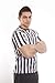 Mens Referee Shirts|Comfortable, Lightweight Ref Shirt for Officials, Bars, More