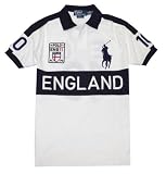 Polo Ralph Lauren Men Custom Fit Big Pony T-Shirt - ENGLAND