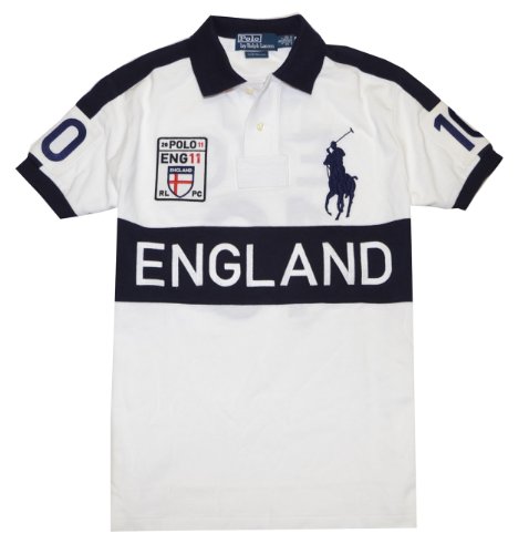 Polo Ralph Lauren Men Custom Fit Big Pony T-Shirt - ENGLAND