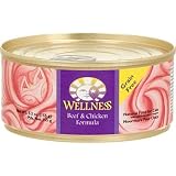 Wellness Adult Beef and Chicken Canned Cat Food by Wellness
