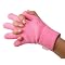 Silipos Plush Terry Gel Moisturizing Gloves - Pink