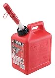 Midwest Can Company 1+Gal Red Poly Gas Can 1200 Poly Gas...