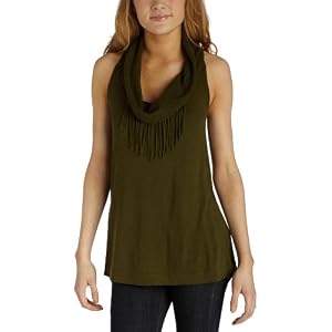 Kensie Girl Junior's Fringe Sleeveless Sweater