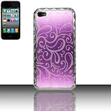 Crystal Violet - Aluminum Protector Case for Apple iPhone 4 / 4S [AT&T, Verizon Wireless]