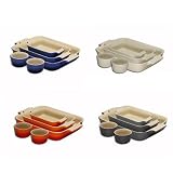 Kitchen & Housewares : Le Creuset Stoneware Gift Set, 5 Piece
