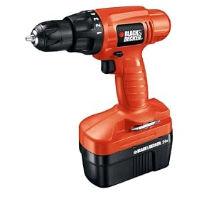 Black & Decker 24V Cordless Drill w/ free Stud Sensor
