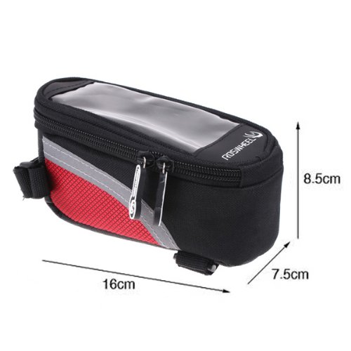 Waterproof Cycling Bike Bicycle Frame Front Tube Bag For Cell Phone