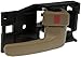 Dorman 81226 Interior Door Handle Compatible with Select Toyota Models, Brown; Textured, Black