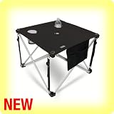 EARTH COMPACT SUN TABLE w/ Two (2) CUP HOLDERS. Very Compact, TAKE IT ANYWHERE LOW PRICE! EASY Set Up & Take Down  STRONG Lightweight Frame