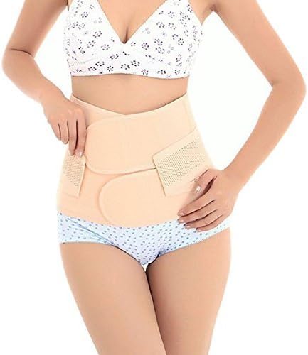 Trendyline® High-Elastic Women Postpartum Maternity Belly Bands Enhance Porous Mesh Good Permeability Puerpera Abdomen Belly Belt (Small) by Trendyline