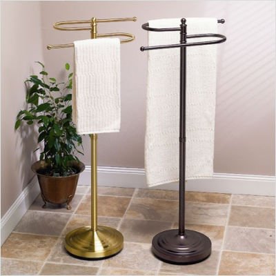 Floor S-Towel Holder Finish: Burnished Bronze