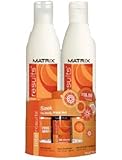 Matrix Total Results Sleek set Shampoo 10.1 and Conditioner 10.1oz & Silk Wonder Oil 1oz