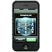 Apple iPhone Premium Silicone Skin Protective Case with Full Screen Protector Film and 15" Adjustable Armband - Available in 5 Color Choices, BLACK+ARM (Compatible with 1st Generation ONLY)