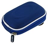 rooCASE Nylon Hard Shell (Dark Blue) Carrying Case with Memory Foam for Pan ....