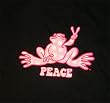 Peace Frogs Adult Polka Dot Short Sleeve T-Shirt