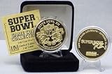 24KT Gold Super Bowl XII Flip coin