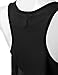 Doublju Womens Womens Shirring Botton Tank Top Style Blouse