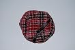 Dress Your Bratz Accessory - Red Plain Cap with black buckle strap