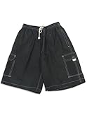 Jon Lauren Apparel - Mens Swim Suit, Black