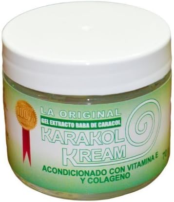 KARAKOL KREAM Elicina Crema de Caracol Snail Cream Eliminates &amp; Softens Wrinkles, Acne, Rosacea, Scars, Burns, Age Spots &amp; Stretch Marks by Karakol Kream