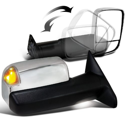 How To Get Dodge Ram 2500 3500 Chrome Heated Memory Tow Side Mirror W