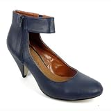 Salt n Pepper Cygni Navy Womens Ankle Boots