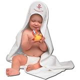 McArthur Houston Rockets Hooded Baby Towel - White
