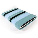 Blue / Grey Knitted Sleeve / Sock for 10'' Netbook Dell Inspiron Mini 10v, Samsung N130, N140, NC10, MSI Wind U135, U130, Asus Disney Netbook, Asus Eee pc T91 T91MT, 1005HA (Seashell), 1008HA (Seashell),pc S101