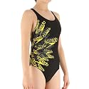 Speedo Endurance Plus Assertive Splashback Girls Swimming Costume
