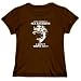 Live without Sea Kayaking - I don't think so!!! Sports Womens T-Shirt (Brown, Sizes X-Small - XXX-Large)