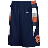 Nike Syracuse Orange Navy Blue Tackle Twill Player Shorts