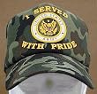 Army Service Cap - USA Commemorative Military Army Hat - Veteran Pride Cap!