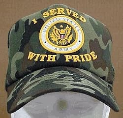 Army Service Cap - USA Commemorative Military Army Hat - Veteran Pride Cap!