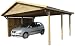 Carport Satteldach Doppelcarport 530 x 504 cm