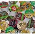 The Coffee Mix's Custom 50 K-cup Suprise Sampler Pack, You Are Guaranteed 50 Different K-cup Flavors, Flavored Coffees, Extra Bolds, Teas, Hot Cocoas, Apple Ciders, Iced Coffees, Iced Teas, Decafs Etc...