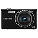 Samsung SH-100 Digitalkamera (nur MicroSD/SDHC-Karte, 14,2 Megapixel, 5-fach opt. Zoom, 7,6 cm (3.0 Zoll) Touchscreen, bildstabilisiert, WLAN, Android App) schwarz