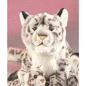 Plush Snow Leopard 16 by Leosco