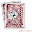 Royal Flush Card Shaped Card Cover - Casino Supplies > Card Covers > Premium