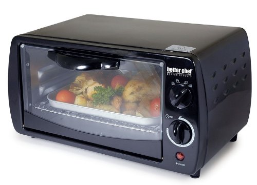 Better Chef 9-liter Toaster Oven Black IM-266B