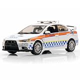 1 43 Scale Mitsubishi EVO X Humberside Road Crime Unit Car Die Cast Model 