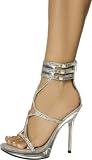 All Sexy Shoes - Ursula strappy sandal with crystals