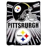 Pittsburgh Steelers Fleece NFL Blanket (Shadow Series) by Northwest (50""x60"")